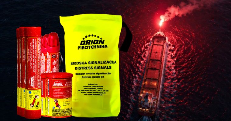 Maritieme pyrotechniek / maritieme signalisatie